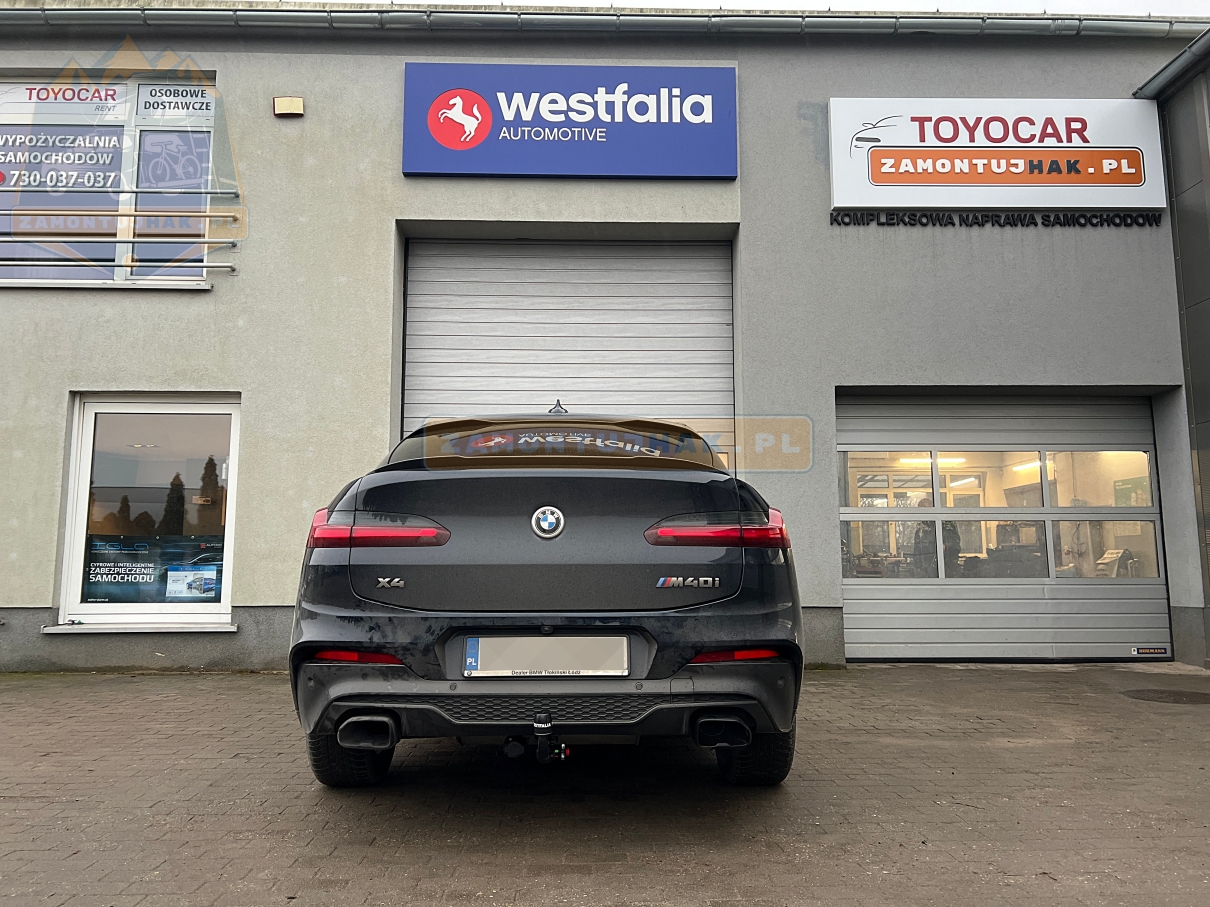 bmw zdjecia z realizacji montazu haka